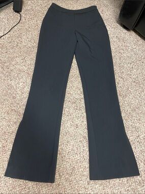 Jason Wu Black Flared slit ankle Hem Dress Pants- almost new